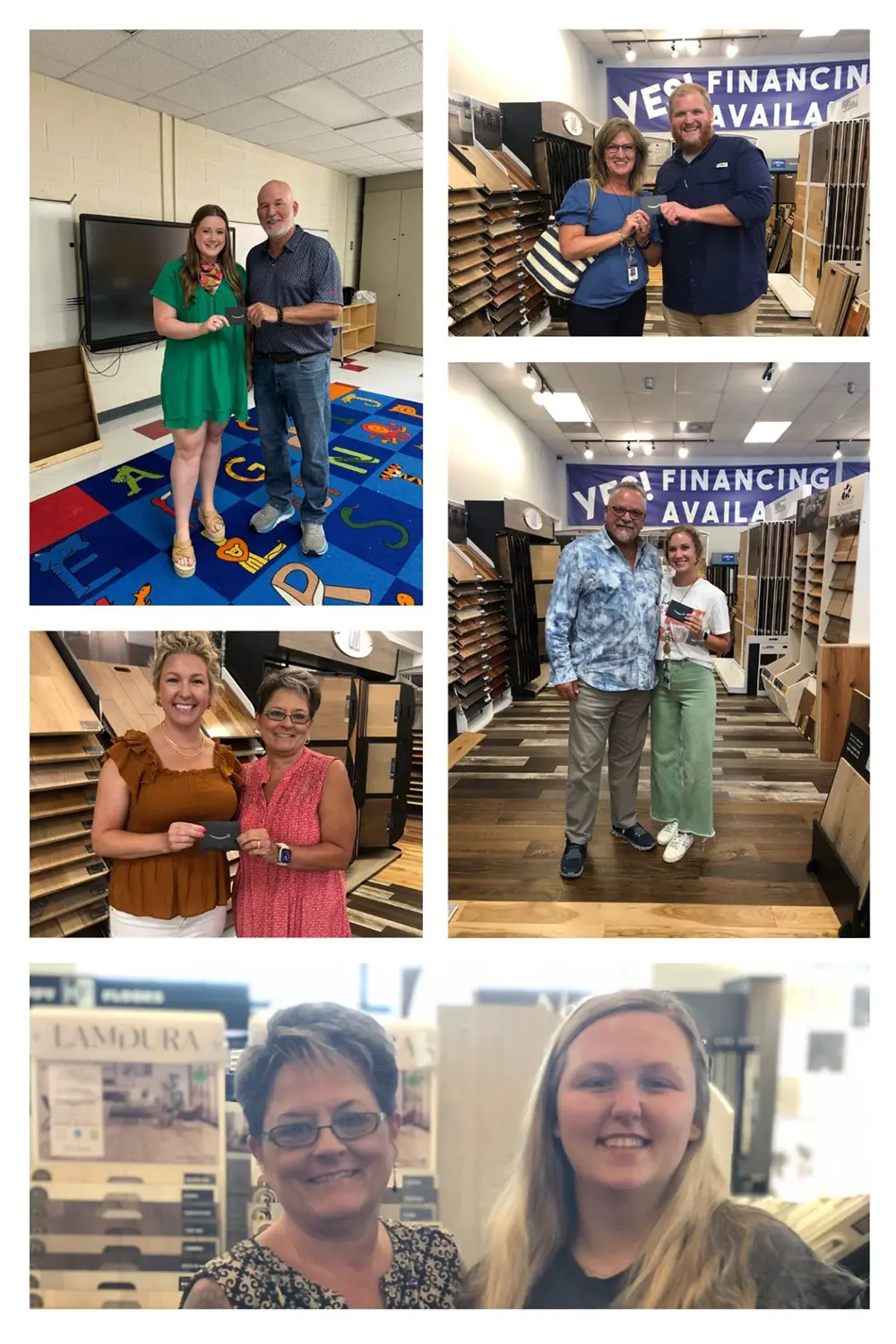 Lake Murray Floor Covering Teacher Appreciation